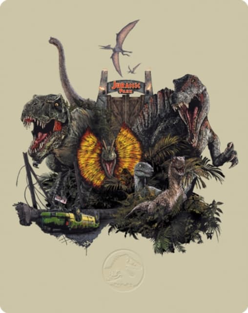Jurassic Park Trilogy (Ltd Edition Steel book) (3 4K Ultra HD)
