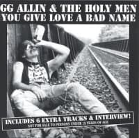 Allin GG: You Give Love A Bad Name (CD)