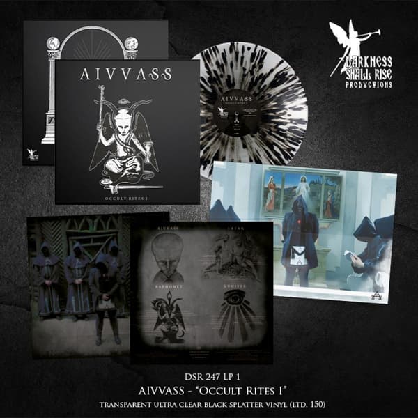 Aivvass: Occult Rites I (Splatter) (Vinyl LP)