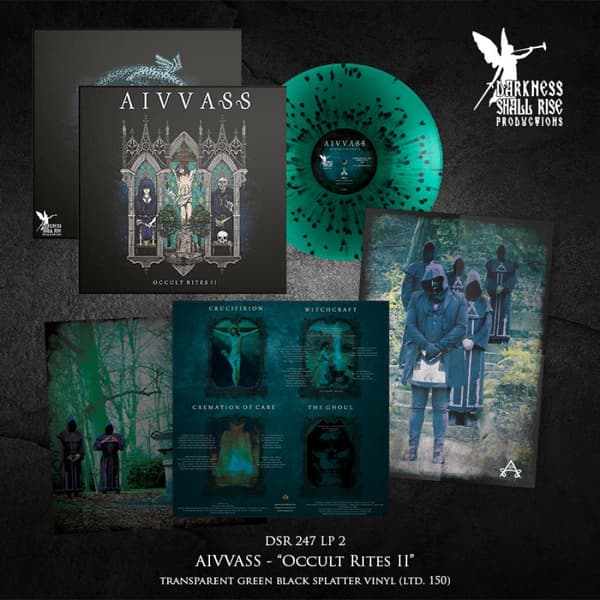 Aivvass: Occult Rites II (Splatter) (Vinyl LP)