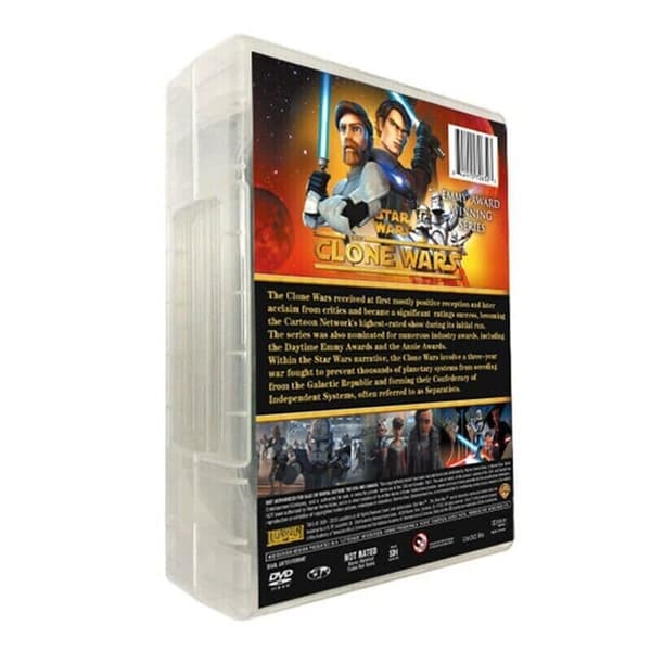 Star Wars:The Clone Wars Season 1-7 DVD Complete Series 25-Disc New Box Set