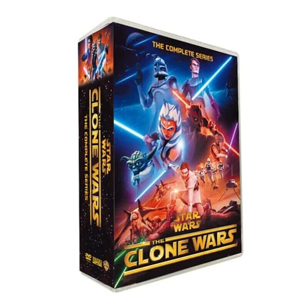 Star Wars:The Clone Wars Season 1-7 DVD Complete Series 25-Disc New Box Set