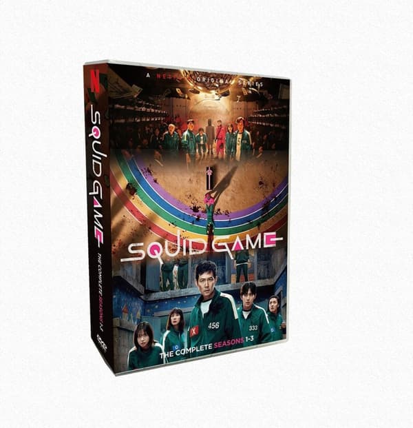 Squid Game Seasons 1-3 DVD Complete Series New And Sealed