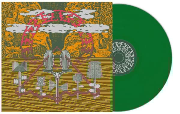 Acid Rooster: Flowers & dead soul (Green) (Vinyl LP)