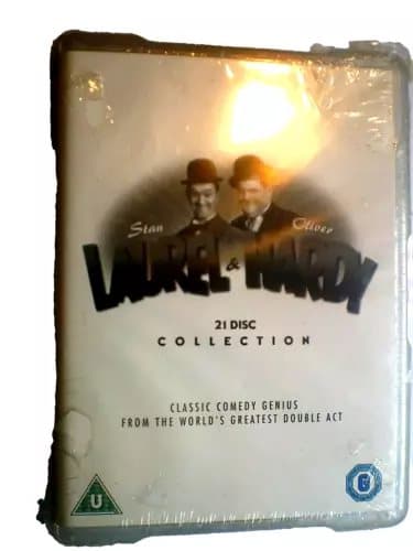 Laurel and Hardy - The Complete Collection (DVD 21 Disc Box Set) Region ...