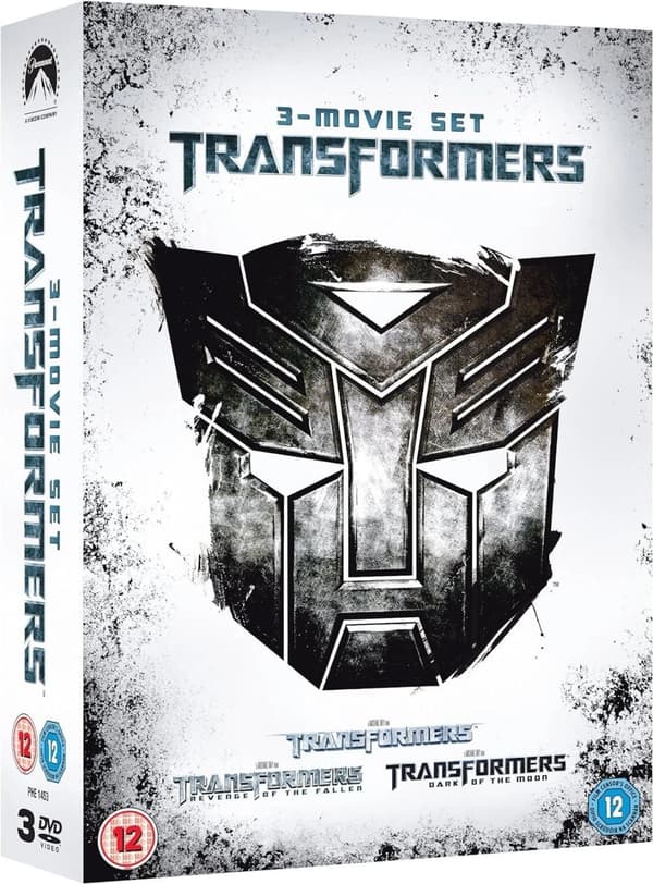 Transformers DVD 3 Movie/Film Set: Revenge of the Fallen Dark Moon ...
