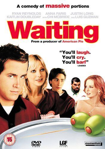 Waiting DVD (2006) Ryan Reynolds, McKittrick (DIR) Cert 15 Pre