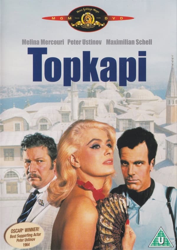 Topkapi - Peter Ustinov, Melina Mercouri - Region 2 DVD Brand New | CDON