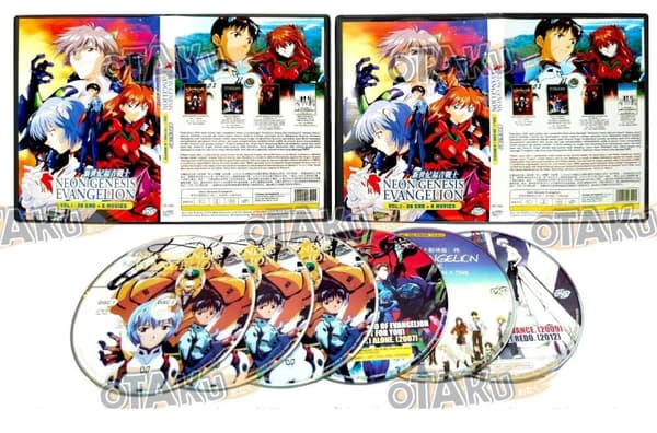 NEON GENESIS EVANGELION ANIME TV SERIES DVD (1-26 EPS MOVIES