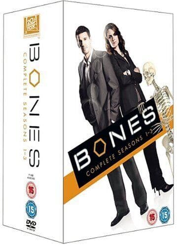 Bones: Complete Seasons 1-3 DVD (2008) David Boreanaz Cert 15 Discs Pre-Owned Region