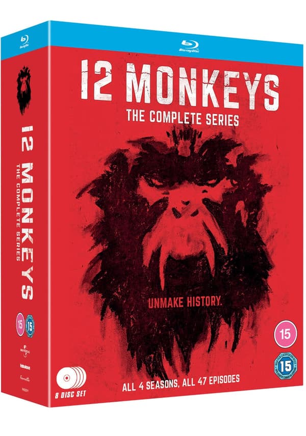 12 Monkeys The Complete Series Blu-ray Box Set Official DVD Brand New ...