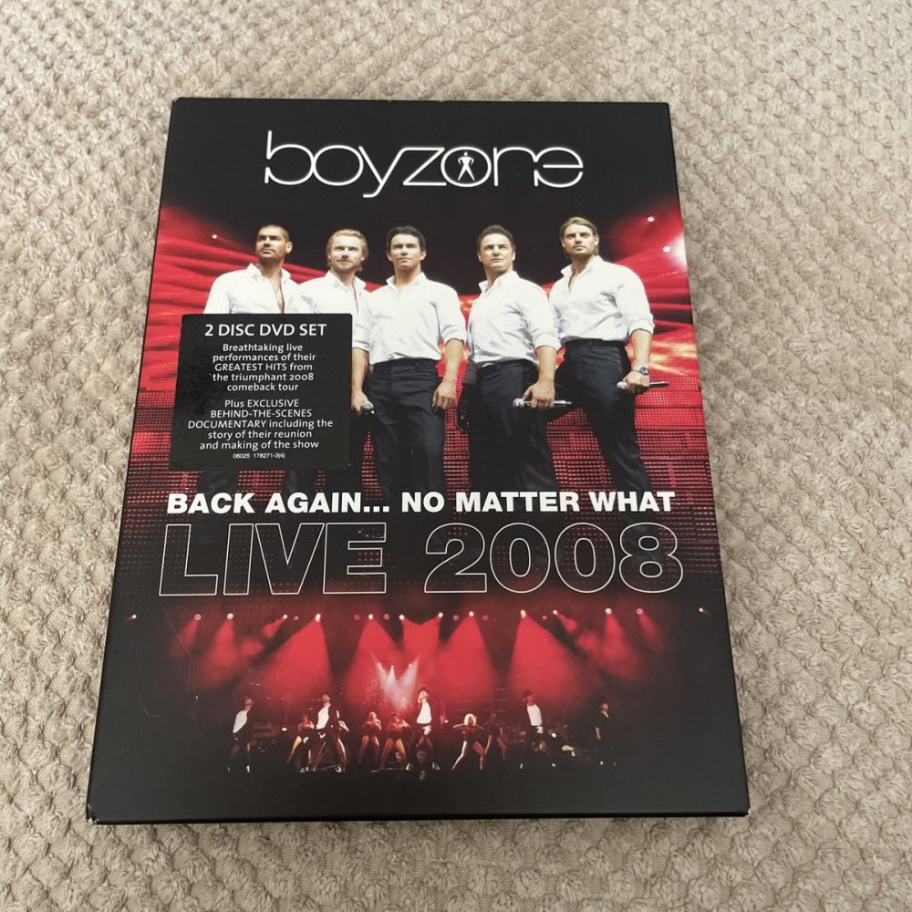 Back Again No Matter What Live 2008 [DVD] 【公式通販】