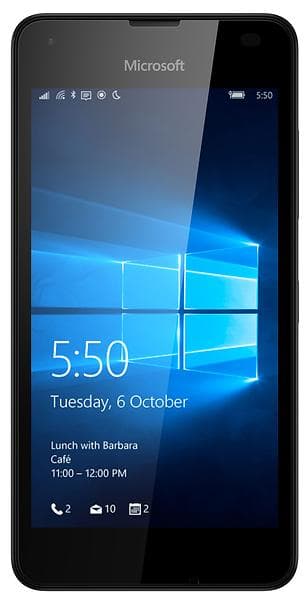 Microsoft Lumia 550 - 1 År Garanti Begagnad i Nyskick - Svart