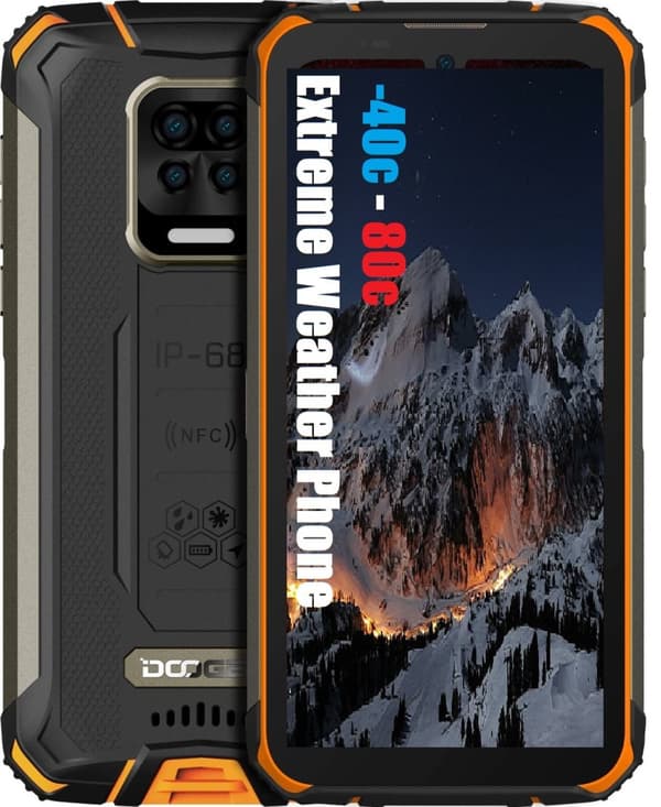 DOOGEE S59 Pro Smartphone Militær-Spec 10050mAh 4/128GB Vejr -40C <-> 80C (2022) </->
