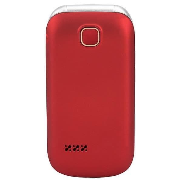 Olympia Mira, Flip, Single SIM, 6,1 cm (2,4 "), Bluetooth, 800 mAh, Röd