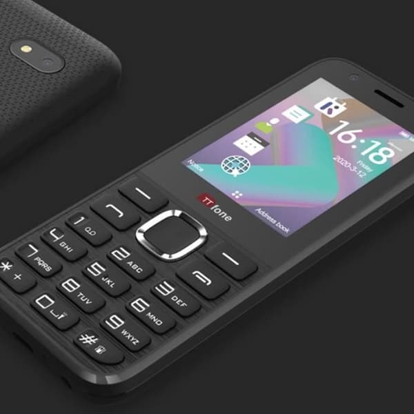 TTfone TT240 Enkel Whatsapp-mobiltelefon 3G KaiOS med Google Voice Assistant