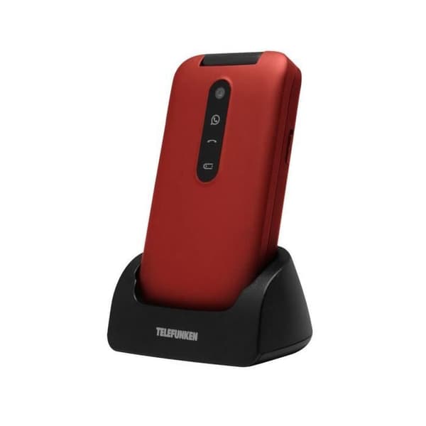 Telefunken Cosi TM360 3G Röd Smartphone för seniorer