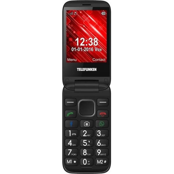 Telefunken Cosi TM360 3G Röd Smartphone för seniorer