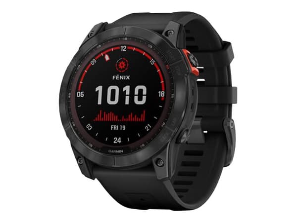 Garmin fenix 7X Solar 51 mm Sportklocka – Svart Grå