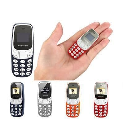 Mini BM10 L8STAR-telefon - GSM - Blå - 32 MB RAM - 32 MB ROM