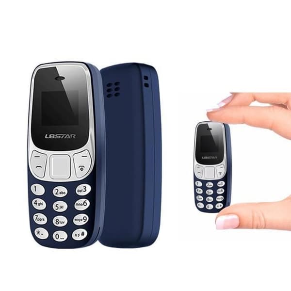 Mini BM10 L8STAR-telefon - GSM - Blå - 32 MB RAM - 32 MB ROM