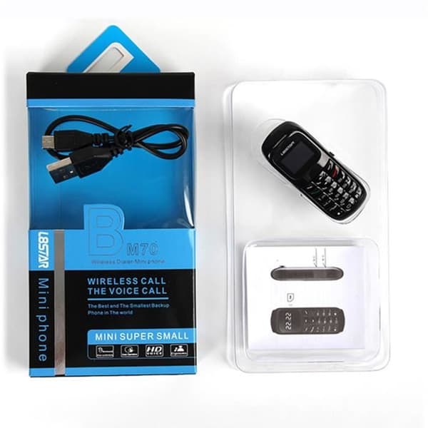 L8STAR BM70 mobiltelefon - L8STAR - GSM - Bluetooth - stereohörlurar
