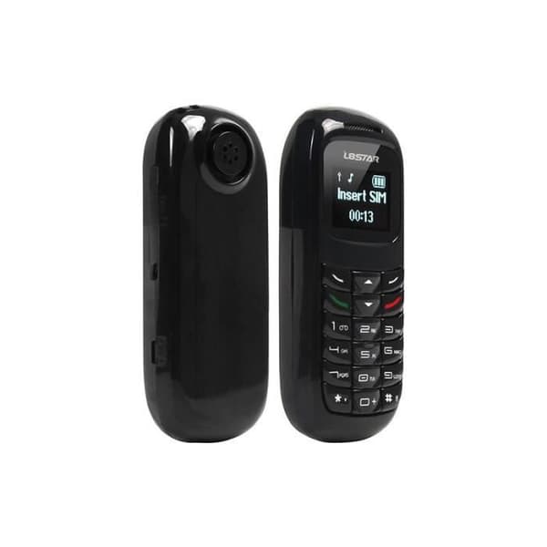 L8STAR BM70 Bluetooth Mini Mobiltelefoner Bluetooth Dialer Trådlös Universal Headset Mobiltelefon Dialer Svart