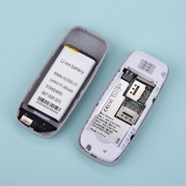 L8STAR BM10 Mini Quad Band olåst telefon Bluetooth Dialer 2 kort Låg strålning yuaznkio10250