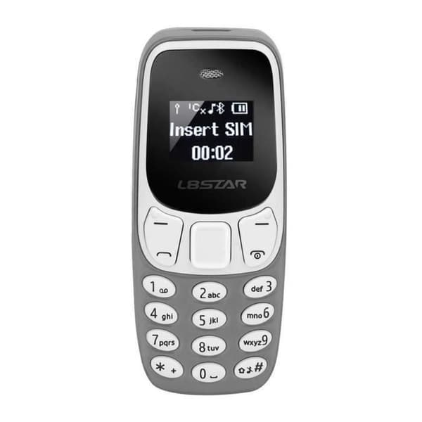 L8STAR BM10 Mini Quad Band olåst telefon Bluetooth Dialer 2 kort Låg strålning yuaznkio10250