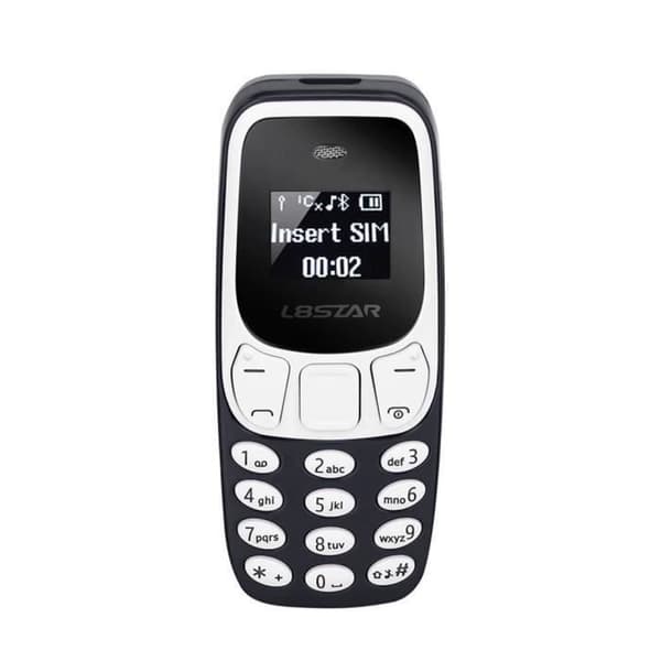 L8STAR BM10 Mini Quad Band Smartphone olåst telefon Bluetooth Dialer 2 kort Låg strålning ncjsdkb537~YJ9079