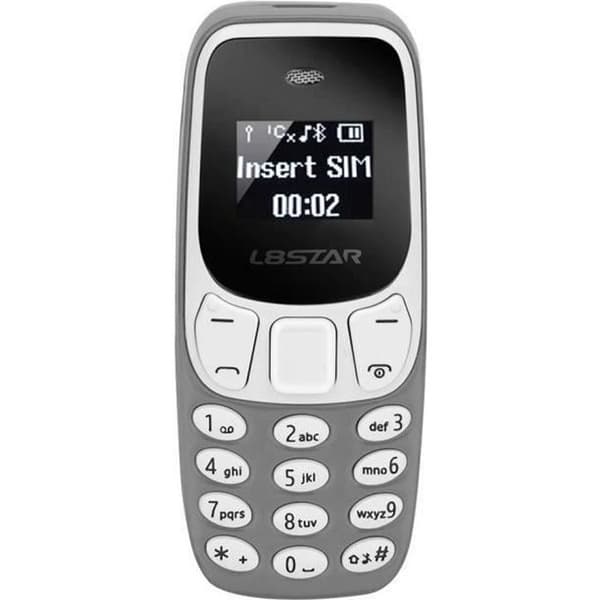 MOBILTELEFON L8STAR BM10 Mini Quad Band olåst telefon Bluetooth Dialer 2 kort Lågstrålning FKT68