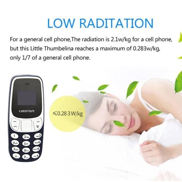 L8Star BM10 Mini Dual Sim Bluetooth-telefon Världens minsta mobila röstväxlare