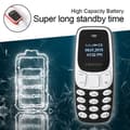 Miniatyrbild 2 av 4: L8STAR BM10 Dual SIM Bluetooth Mobiltelefon - XCSOURCE - Full knappsats - Svart