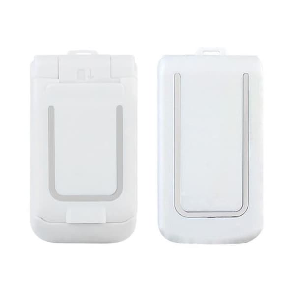 ZX14397-QUOXO Vit Mini Flip Mobiltelefon LONG-CZ J9 0,66" minsta mobiltelefon Trådlös Bluetooth Dialer FM mag