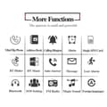 Miniatyrbild 4 av 4: BT20290-Mini LONG-CZ J9 Flip Mobiltelefon 0,66 Minsta mobiltelefon Bluetooth Dialer FM Hands-Free Magic Voice(
