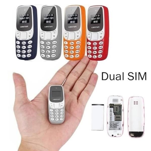BM10 Mini Bluetooth liten telefon Quad-band Flerspråkig Bluetooth-headsettelefon (svart)