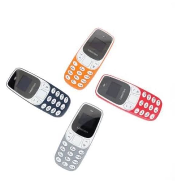 Oupptäckbar L8star BM10 Mini Mobiltelefon 2 sim MP3 Bluetooth olåst