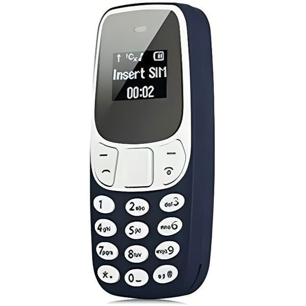 Oupptäckbar L8star BM10 Mini Mobiltelefon 2 sim MP3 Bluetooth olåst