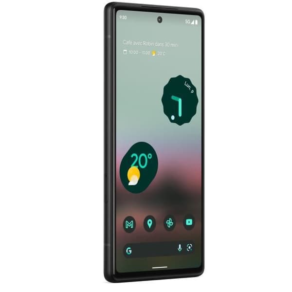 Google Pixel 6a smartphone - 128 GB - Krita - 6,1 tums skärm - 12 Mpx kamera