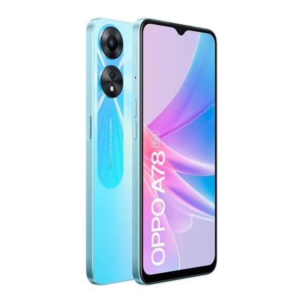 Oppo A78 5G 4GB/128GB blå (glödande blå) Dual SIM CPH2483