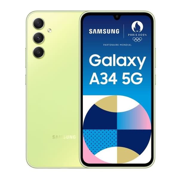 SAMSUNG Galaxy A34 5G Lime 128GB