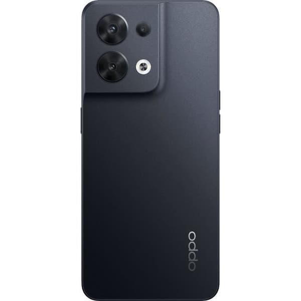 Smartphone - OPPO - Reno8 - 256GB - 5G - Shimmer Black - Dubbel bakåtvänd kamera