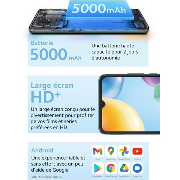 XIAOMI Redmi 10C 64GB 4G Grafitgrå