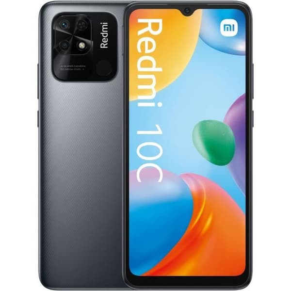 XIAOMI Redmi 10C 64GB 4G Grafitgrå
