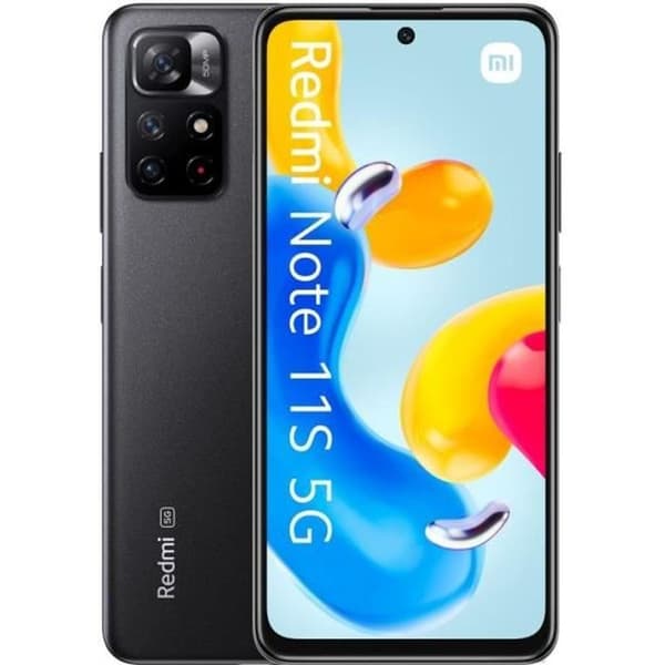 XIAOMI Redmi Note 11S 4GB 128GB Svart 5G Smartphone