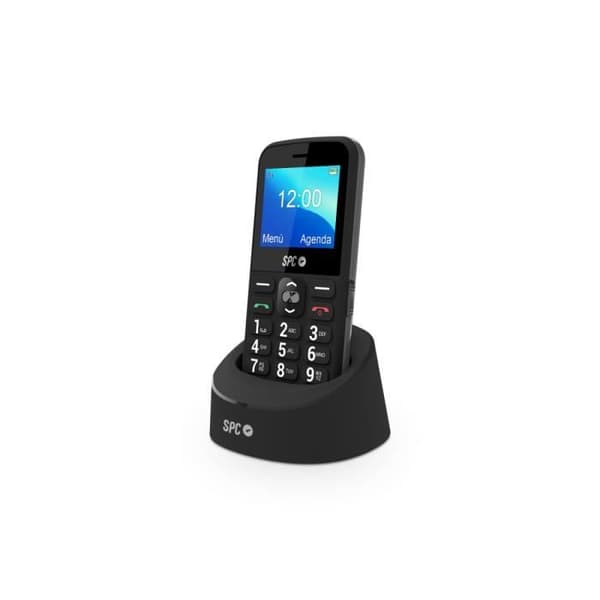 SPC Fortune 2 - Senior mobiltelefon med stora knappar, SOS-knapp, extra hög volym, smarta aviseringar