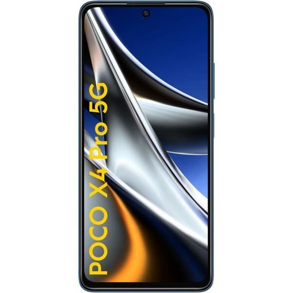 Xiaomi Poco X4 Pro 256 GB blå smartphone - 120 Hz AMOLED-skärm - 108 MP+8 MP+2 MP - Android 11