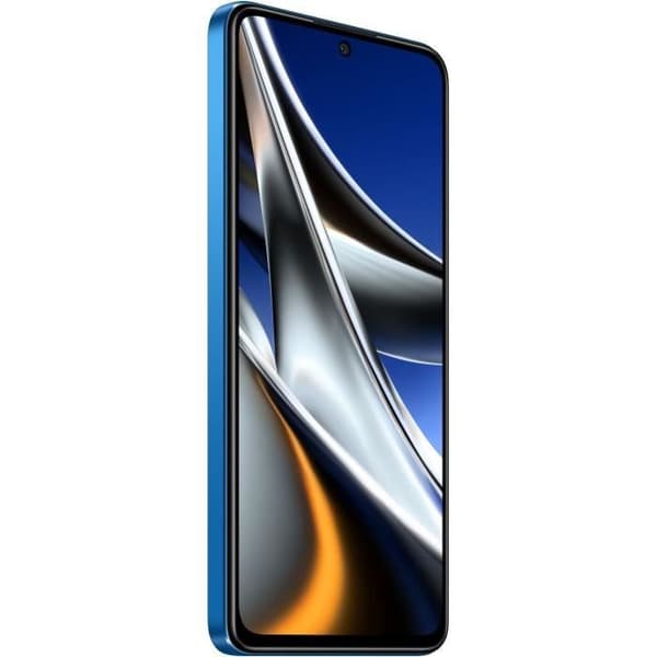 Xiaomi Poco X4 Pro 256 GB blå smartphone - 120 Hz AMOLED-skärm - 108 MP+8 MP+2 MP - Android 11