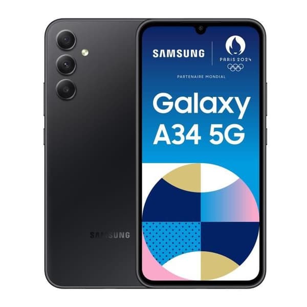 SAMSUNG Galaxy A34 5G Graphite 128GB