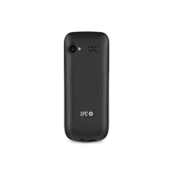 SPC Talk Mobiltelefon - 1,8" skärm, 800 mAh batteri, FM-radio, Dual SIM, ficklampa och kamera - svart